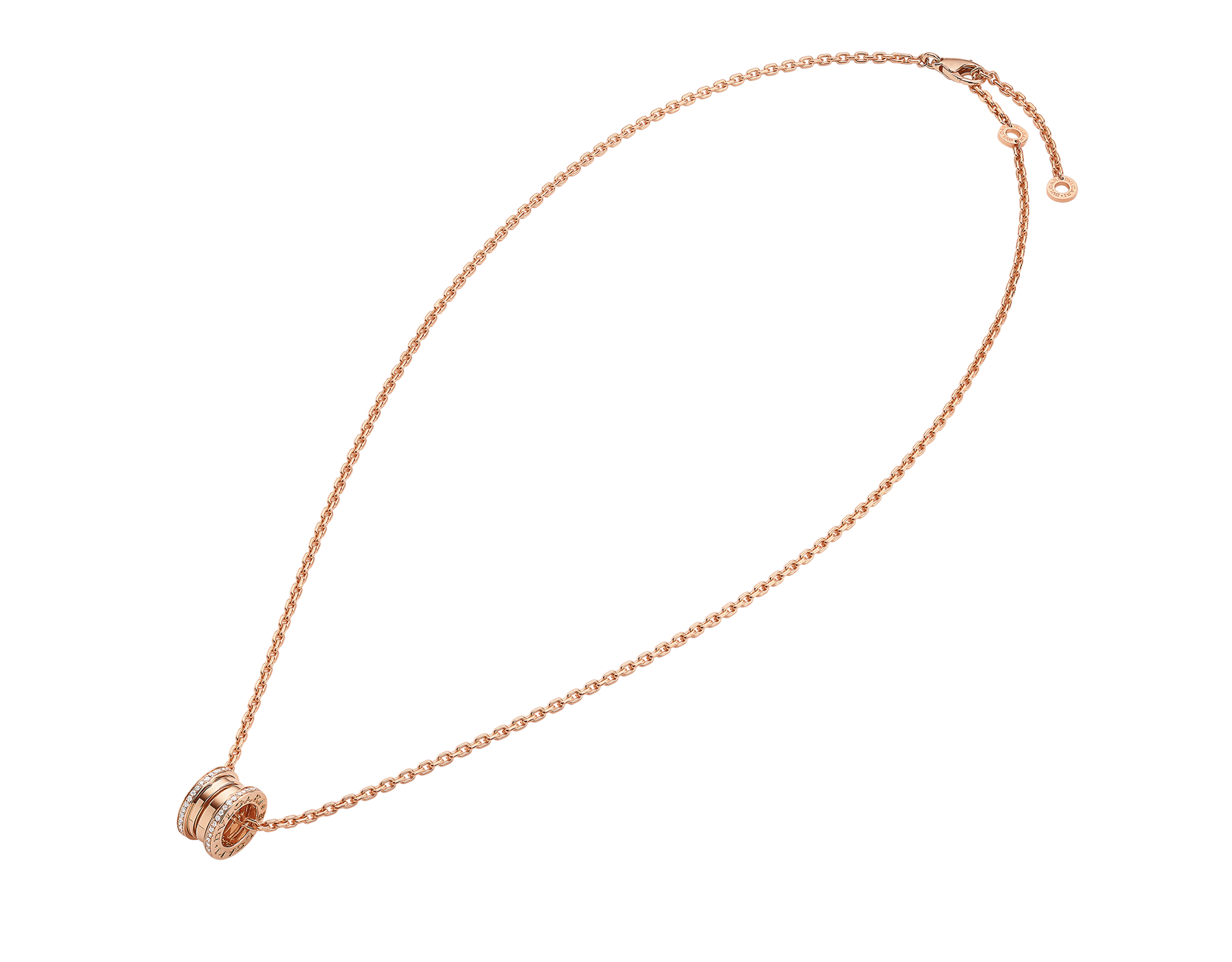 B.zero1 Necklace Rose Gold 358346 | Necklaces | Bulgari Official Store