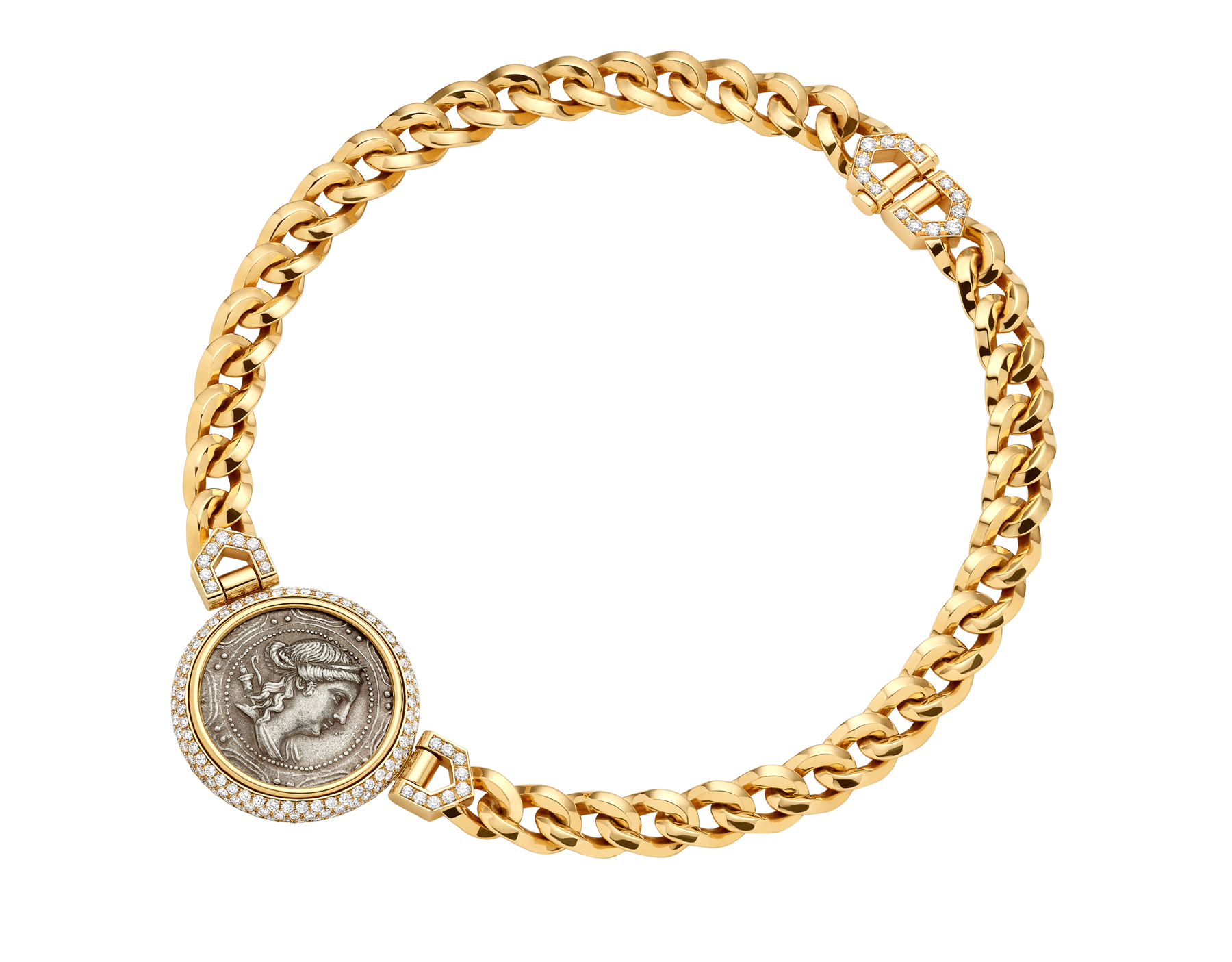 Monete Necklace Yellow Gold 358672 | Necklaces | Bulgari Official Store