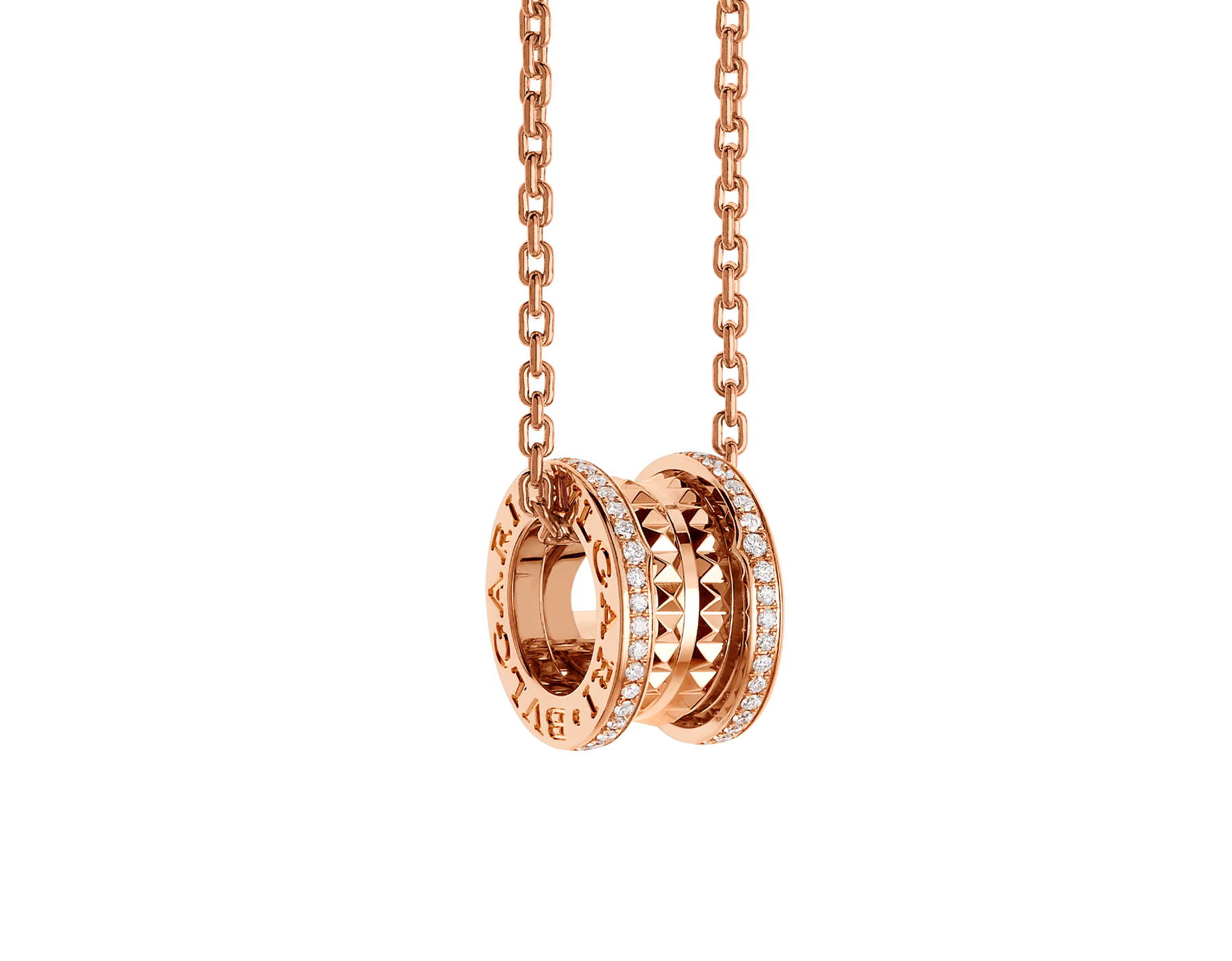 B.zero1 Necklace Rose Gold 360212 | Necklaces | Bulgari Official Store
