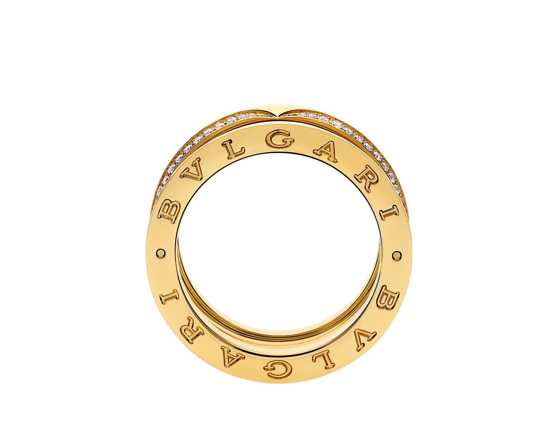 Bulgari yellow shop gold ring