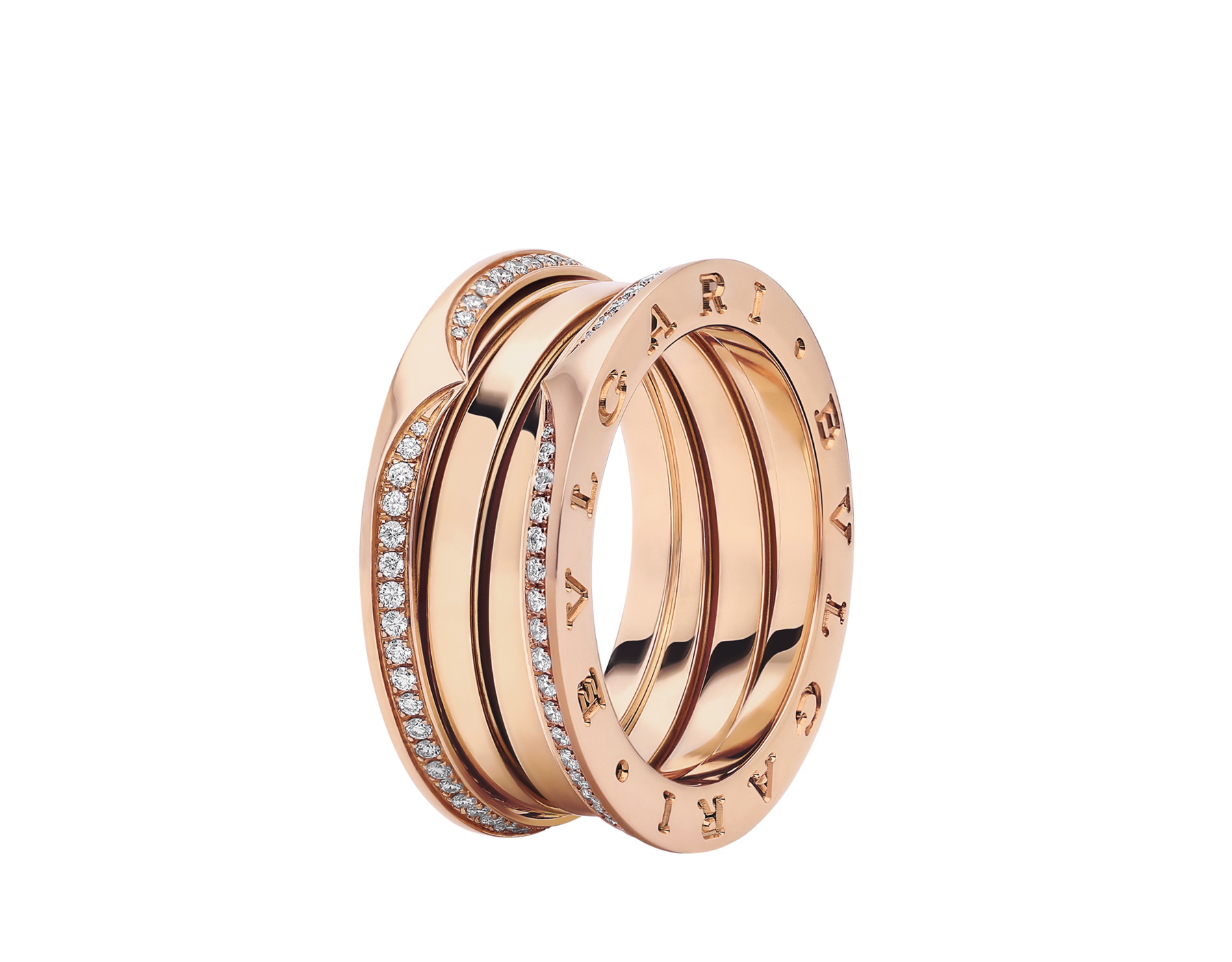 B.zero1 Ring Rose Gold 358994 | Rings | Bulgari Official Store