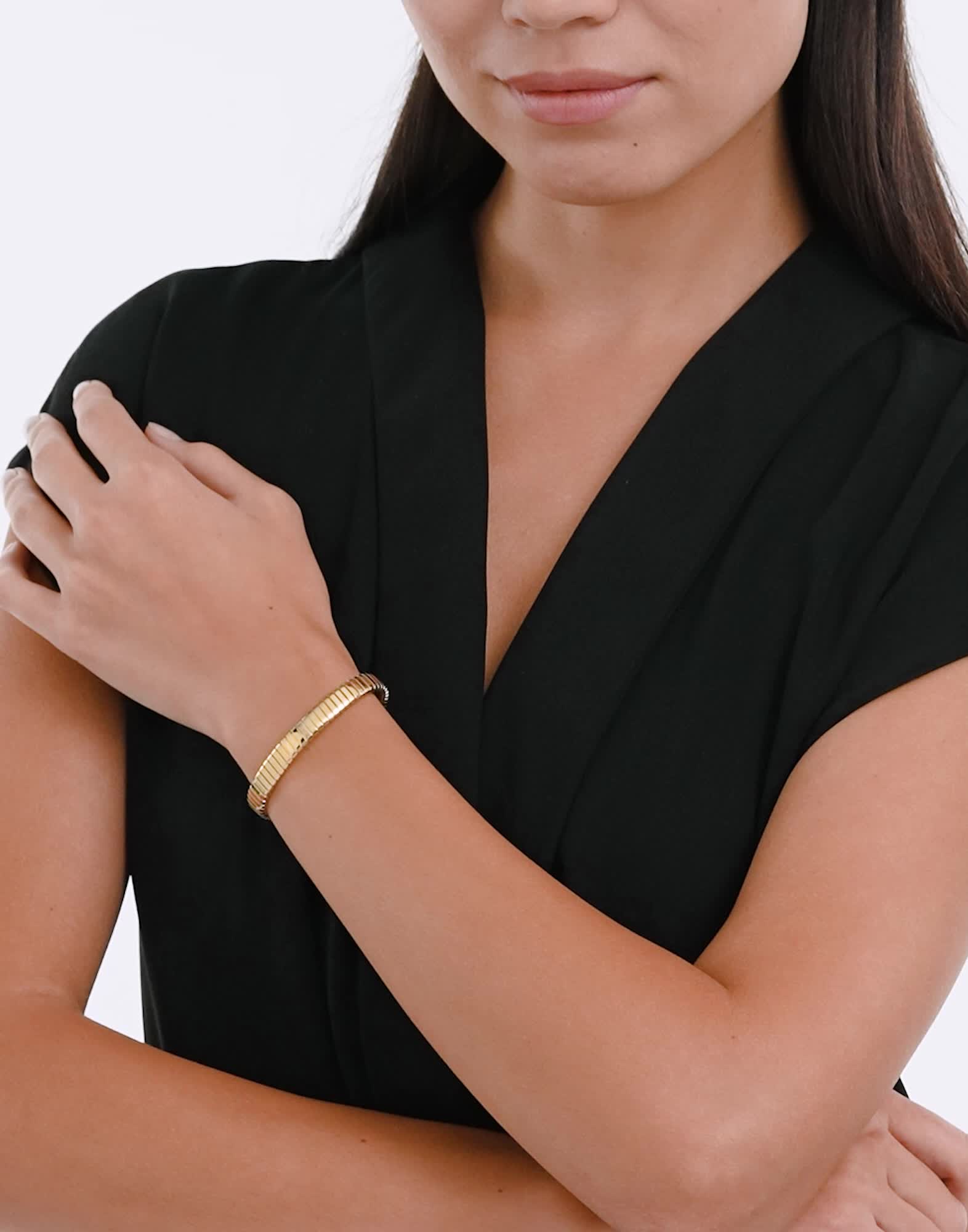 Bvlgari Tubogas Bracelet Yellow Gold 361283 | Bracelets | Bvlgari