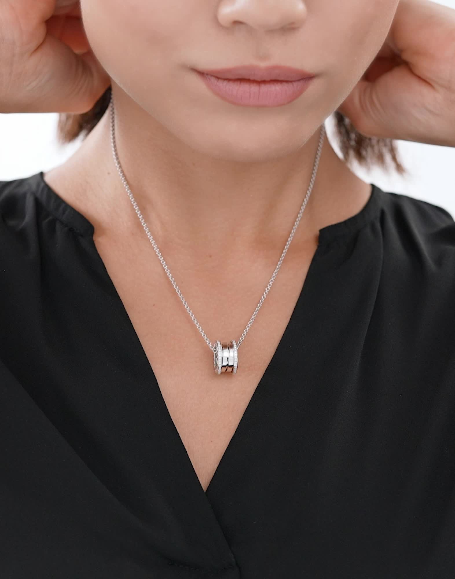 ビー・ゼロワン ネックレス White Gold 350054 | ネックレス | Bvlgari