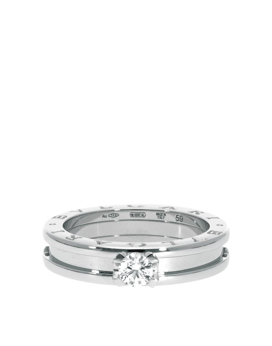 White gold B.zero1 Ring with 0.3 ct Diamonds | Bvlgari