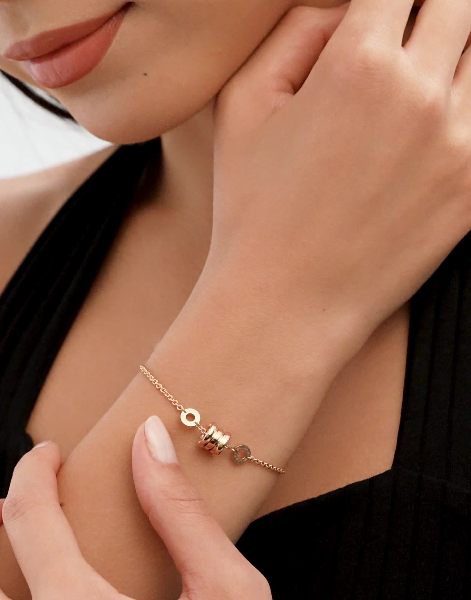 BVLGARI　ブルガリ　ビーゼロワン ピンクゴールド ビー・ゼロワン ブレスレット BR857254 | ブルガリ