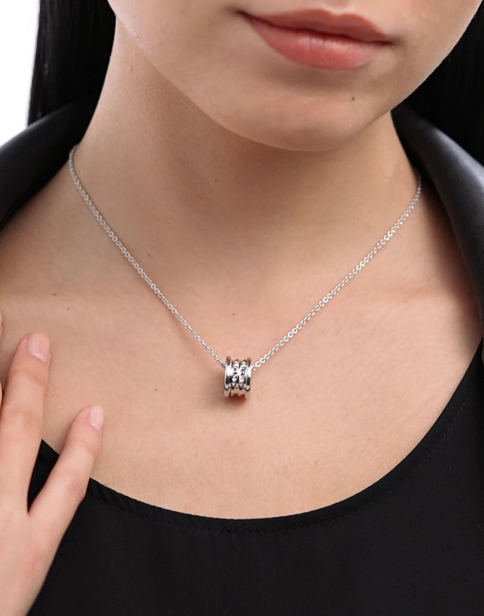 シルバー セーブ・ザ・チルドレン ネックレス 361007 | ブルガリ