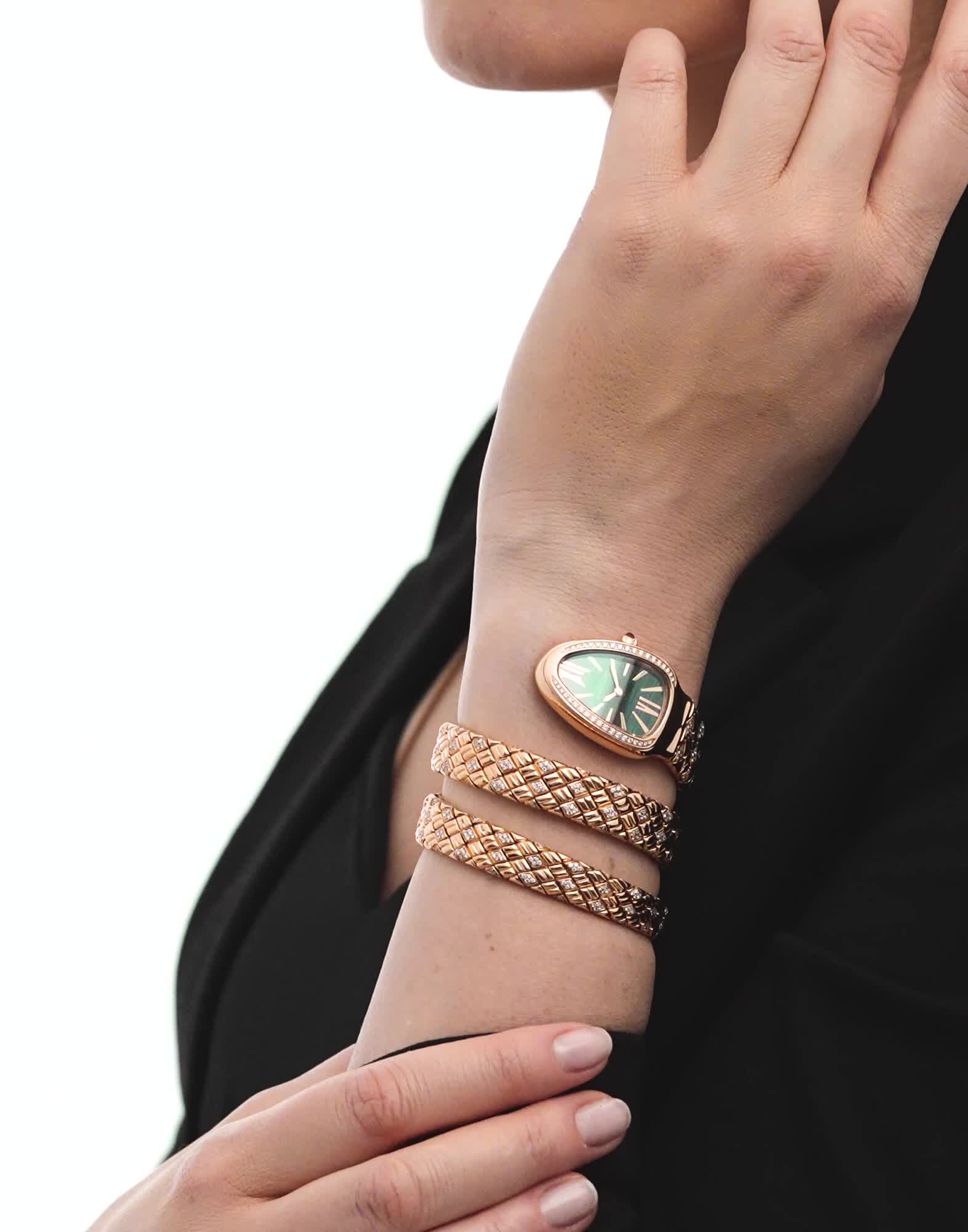 セルペンティ スピガ ウォッチ Rose Gold 103633 | ウォッチ | Bvlgari