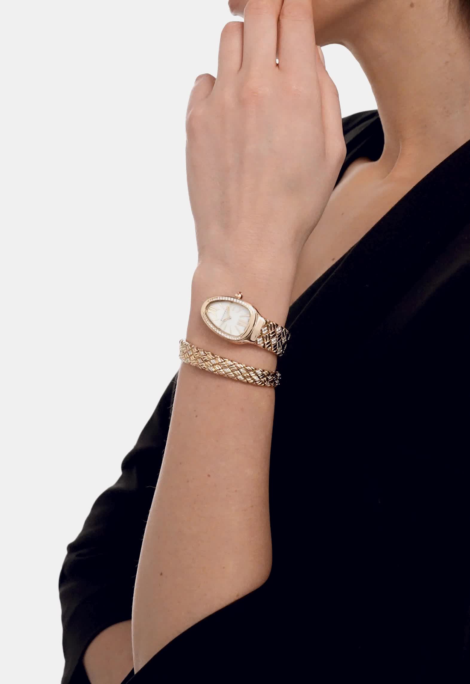 セルペンティ スピガ ウォッチ Rose Gold 103250 | ウォッチ | Bvlgari