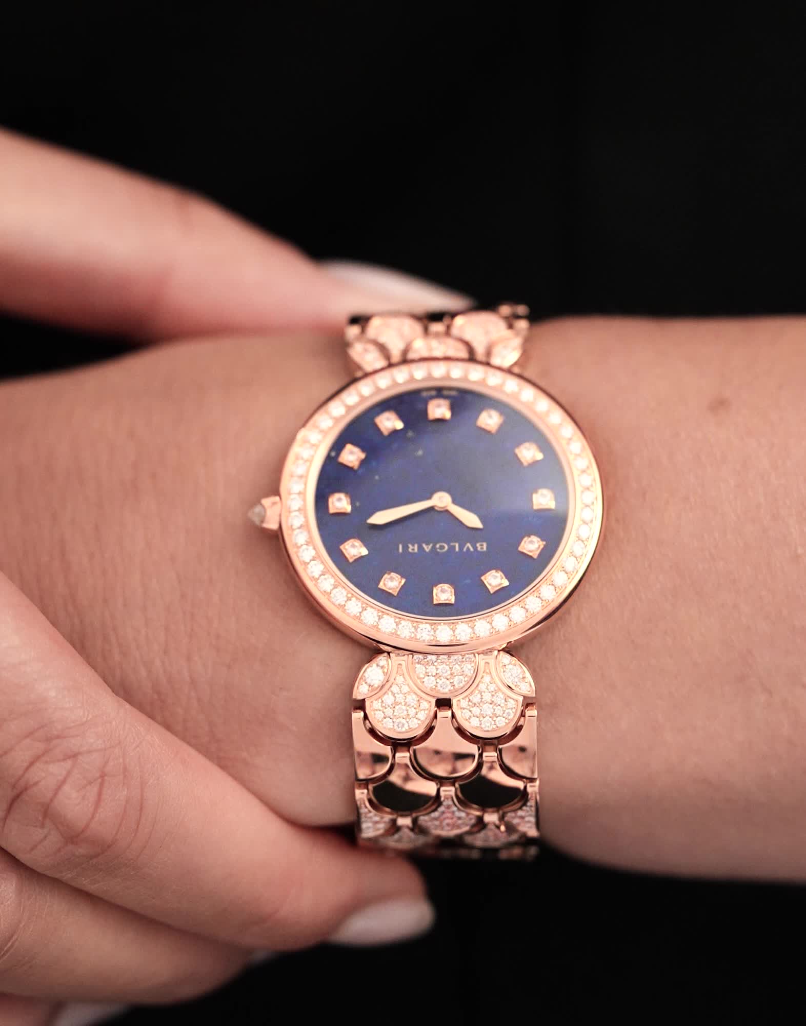 BVLGARIラピスラズリ ブルガリ(BVLGARI)ブルガリ ディーヴァドリーム ラピスラズリ ダイヤ