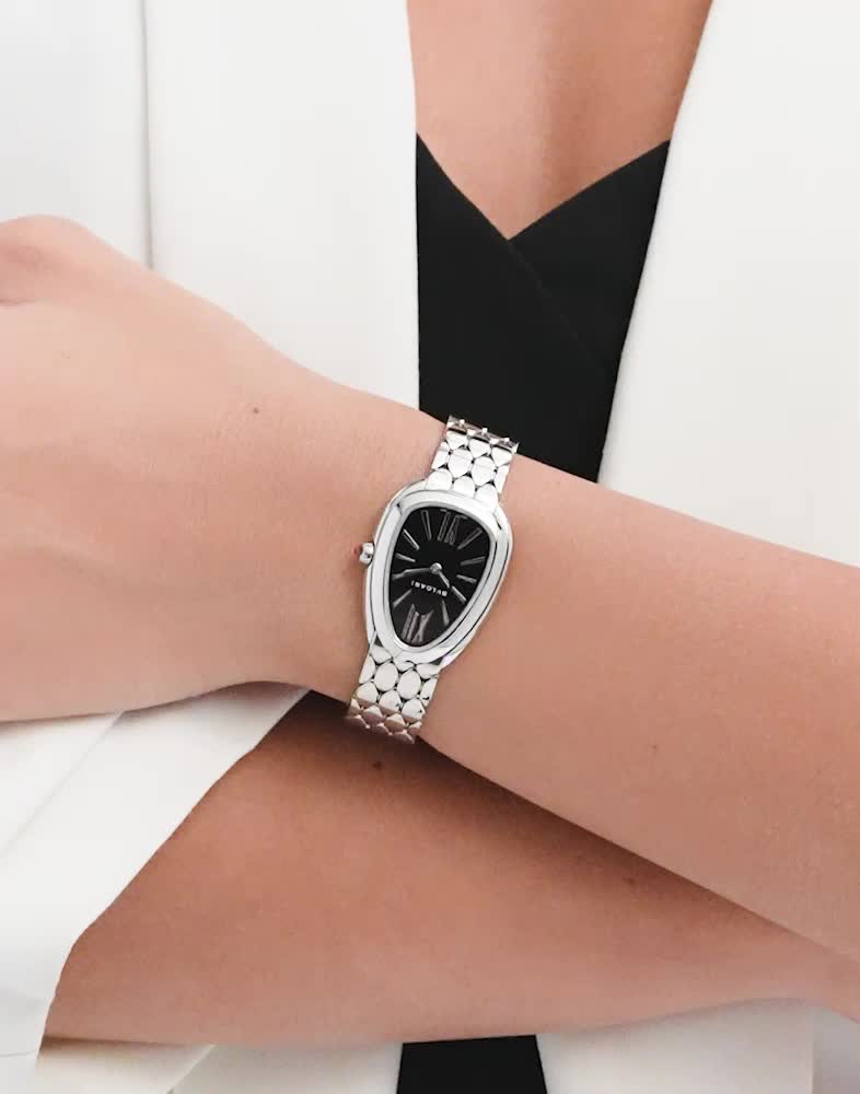 ブルガリ腕時計レディースSERPENTI SEDUTTORIウォッチ Watch Bvlgari Serpenti Seduttori | Serpenti 103799 Steel and Rose