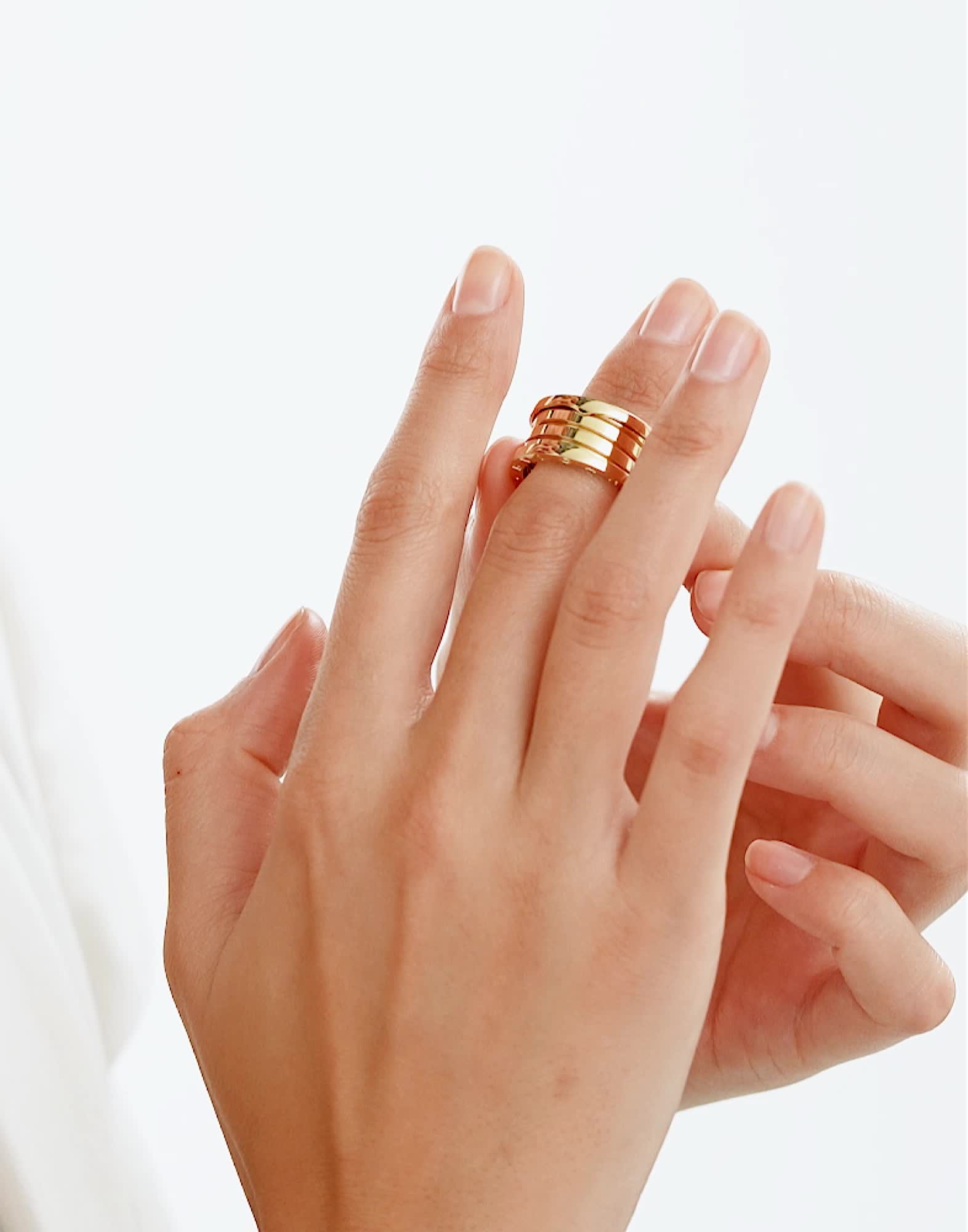 ビー・ゼロワン リング Yellow Gold 323541 | リング | Bvlgari