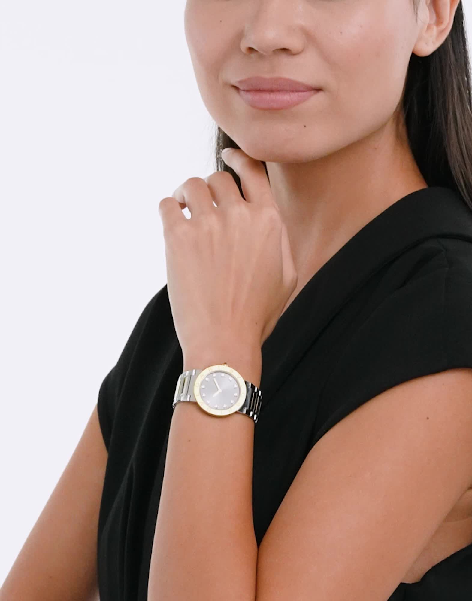 Steel and gold Bvlgari Bvlgari Watch 104196 | Bvlgari