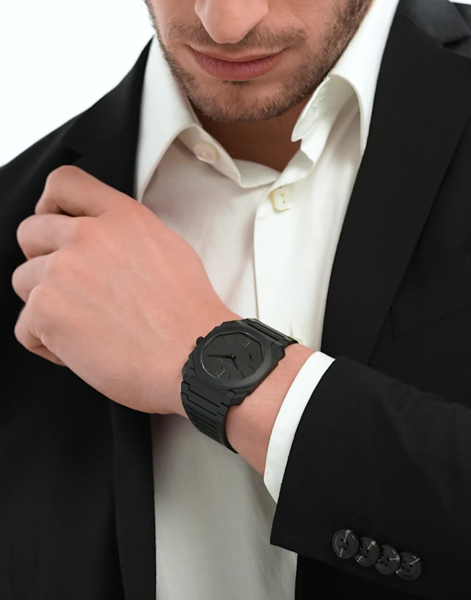 セラミック オクト フィニッシモ ウォッチ ブラック 103077 | ブルガリ