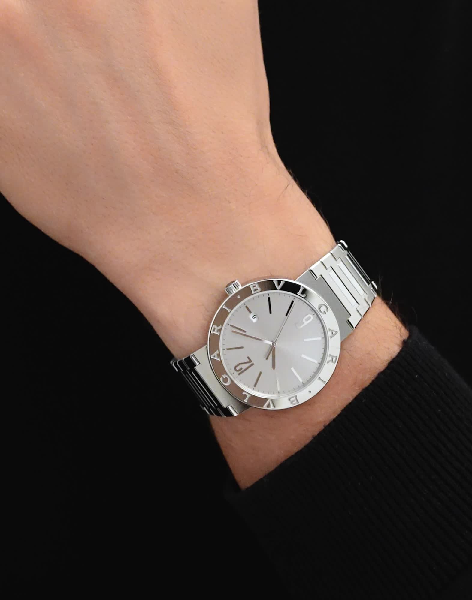 スティール ブルガリ・ブルガリ ウォッチ シルバー 103652 | ブルガリ