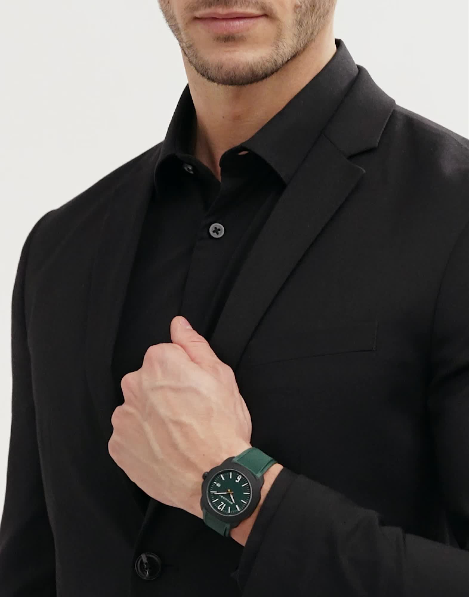 Steel Octo Roma Watch Green 103925 | Bvlgari