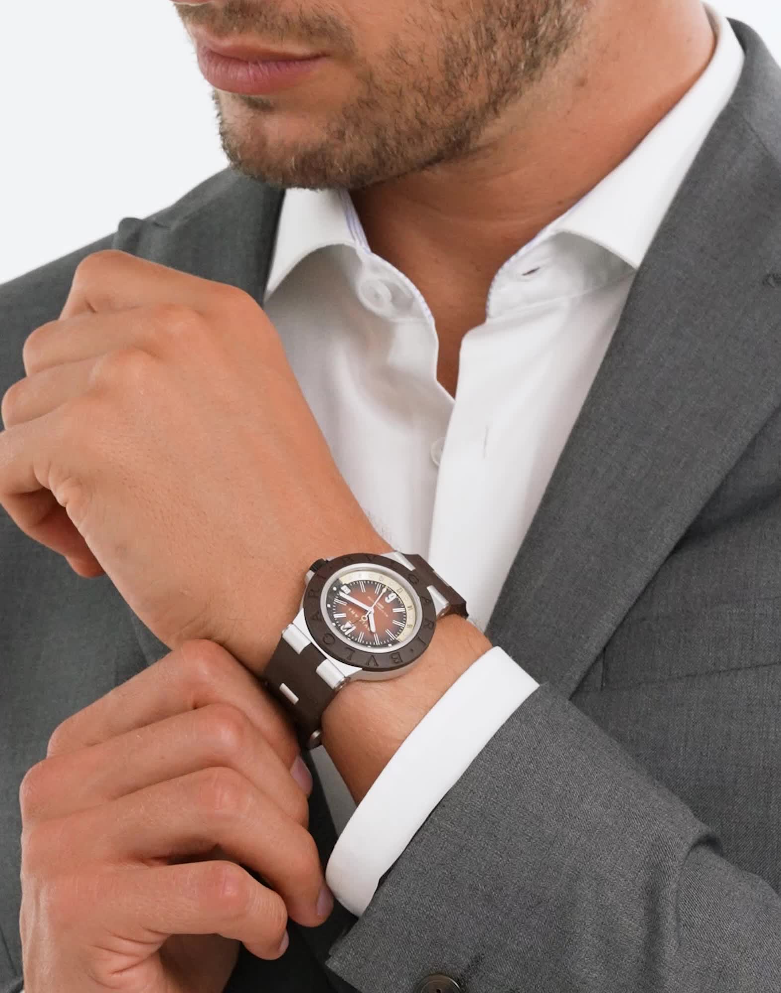 アルミニウムチタン 「ブルガリ アルミニウム Gmt フェンダー 限定