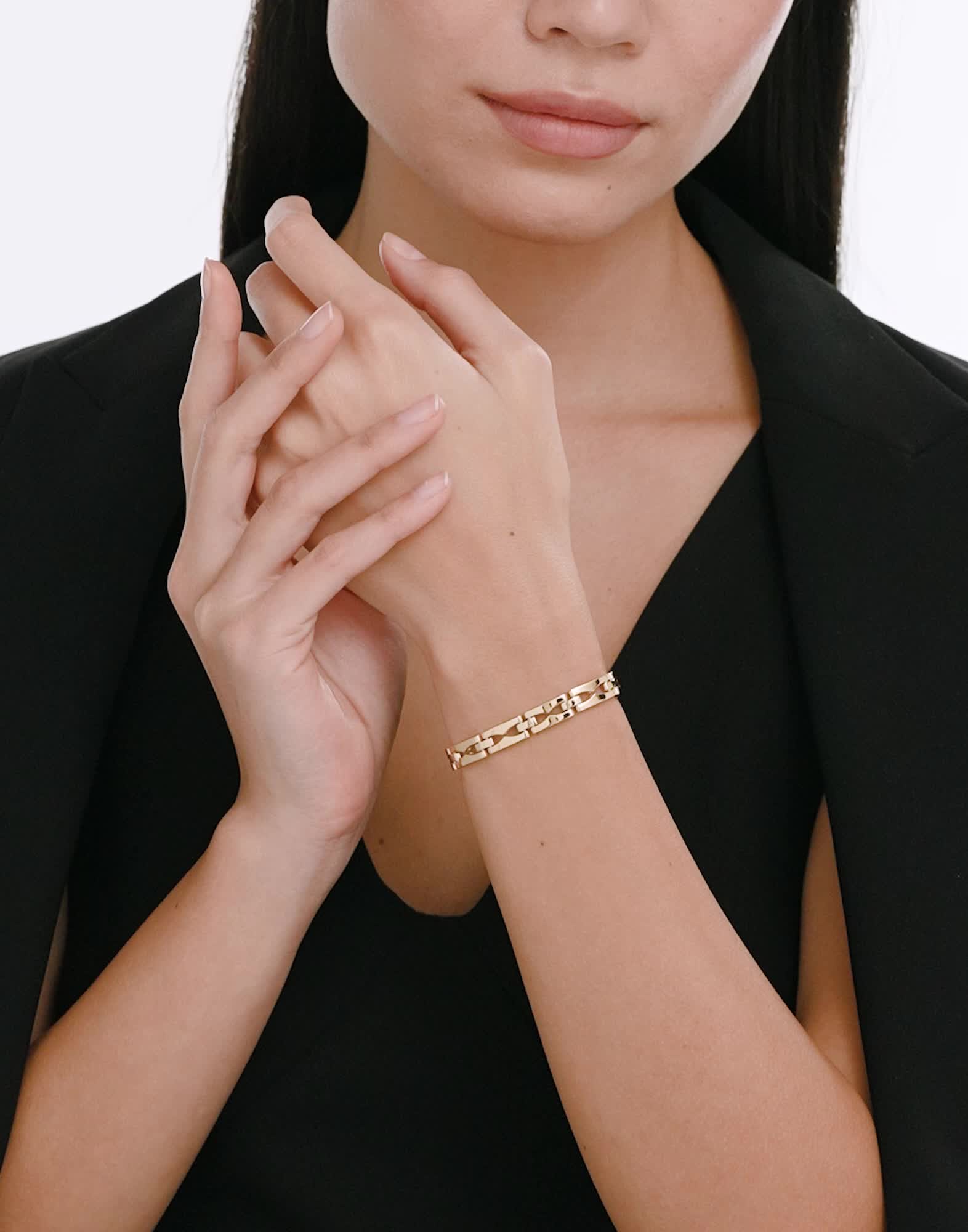 Yellow gold B.zero1 Bracelet BR860480 | Bvlgari