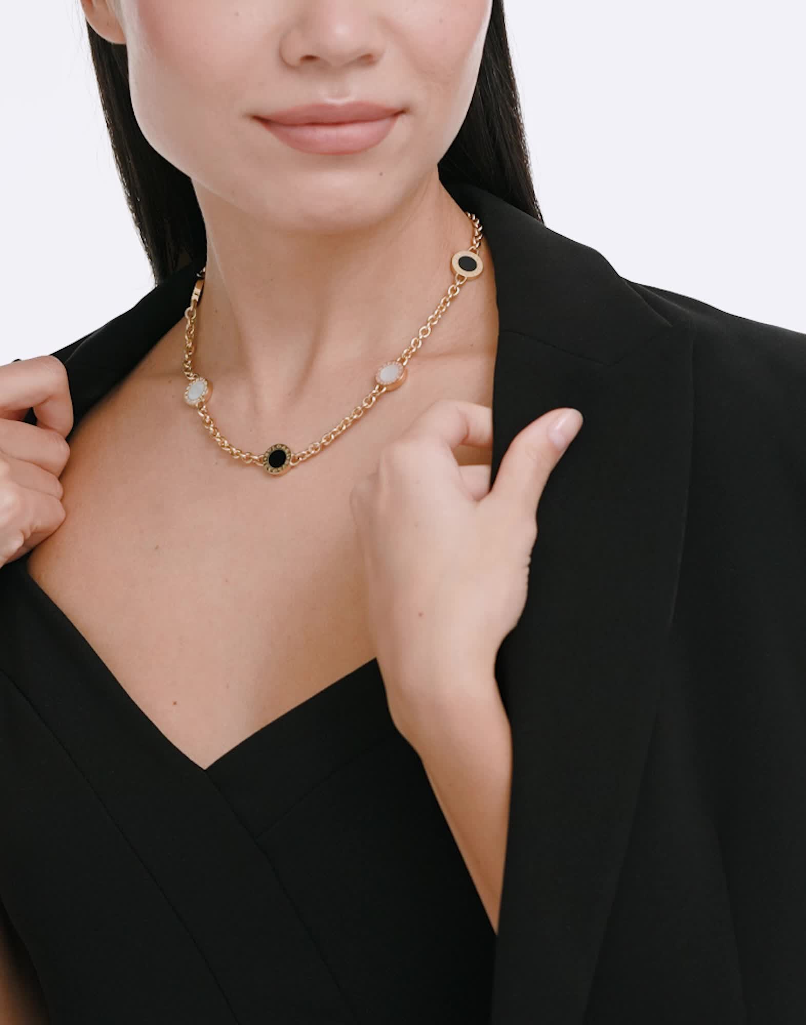 Yellow gold Bvlgari Bvlgari Necklace 361918 | Bvlgari