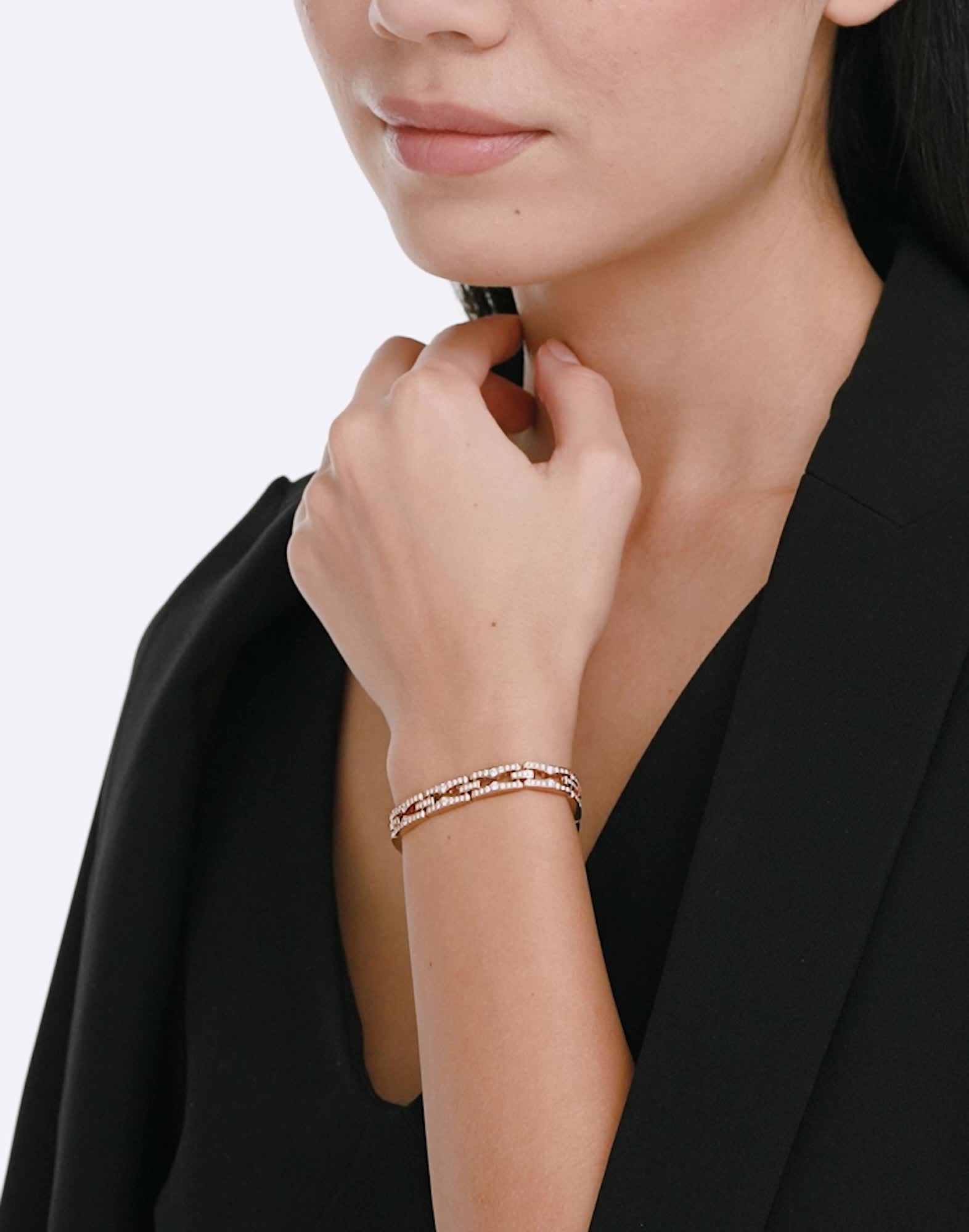 Rose gold B.zero1 Bracelet BR860521 | Bvlgari