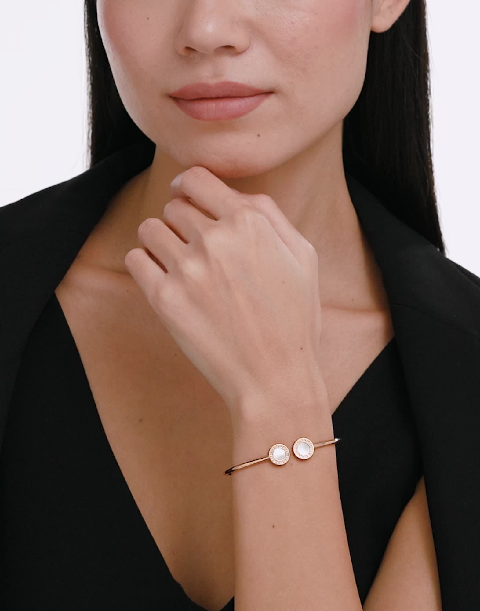 Rose gold Bvlgari Bvlgari Bracelet BR860205 | Bvlgari