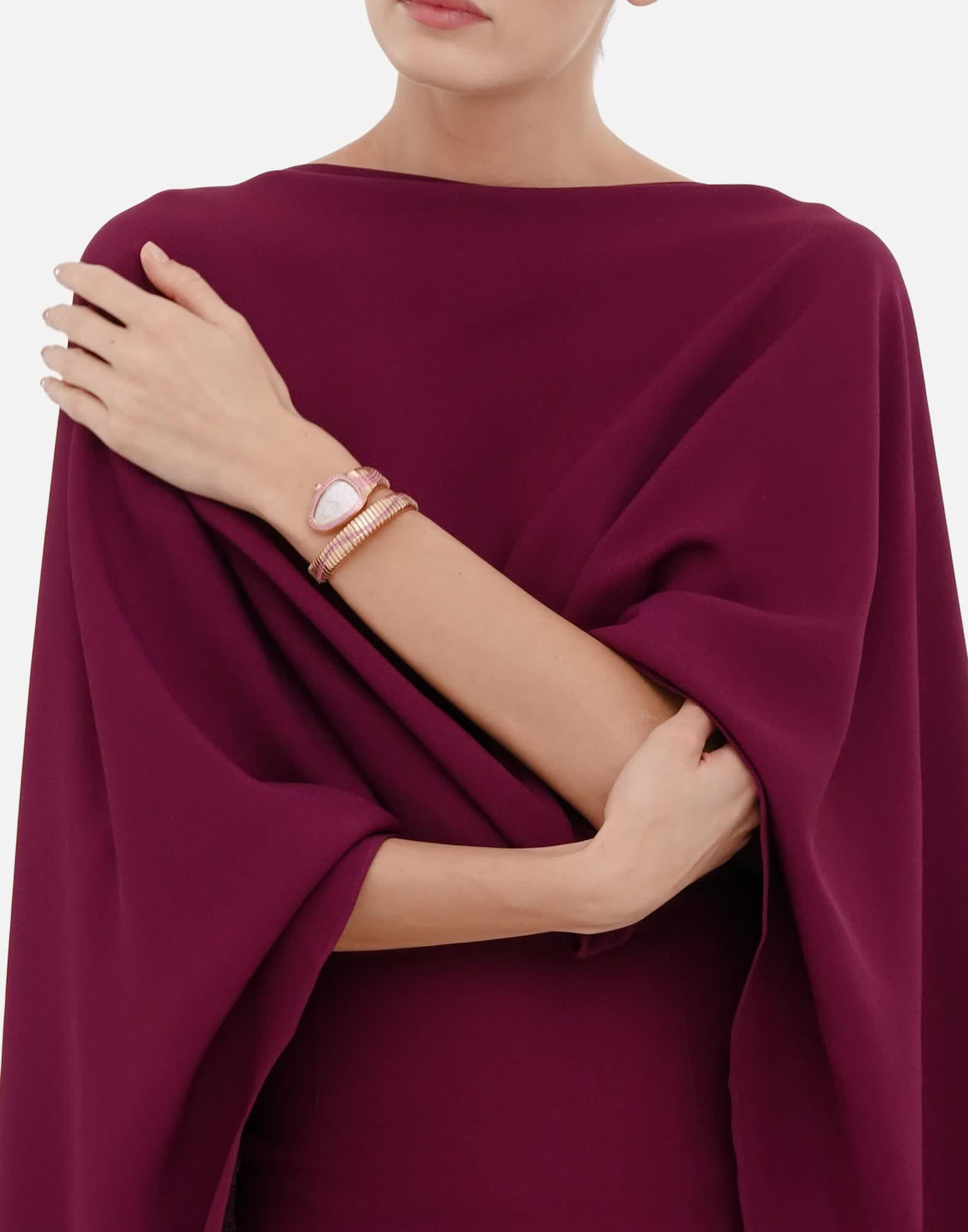 Serpenti Tubogas Watch Rose Gold 104272 | Watches | Bvlgari