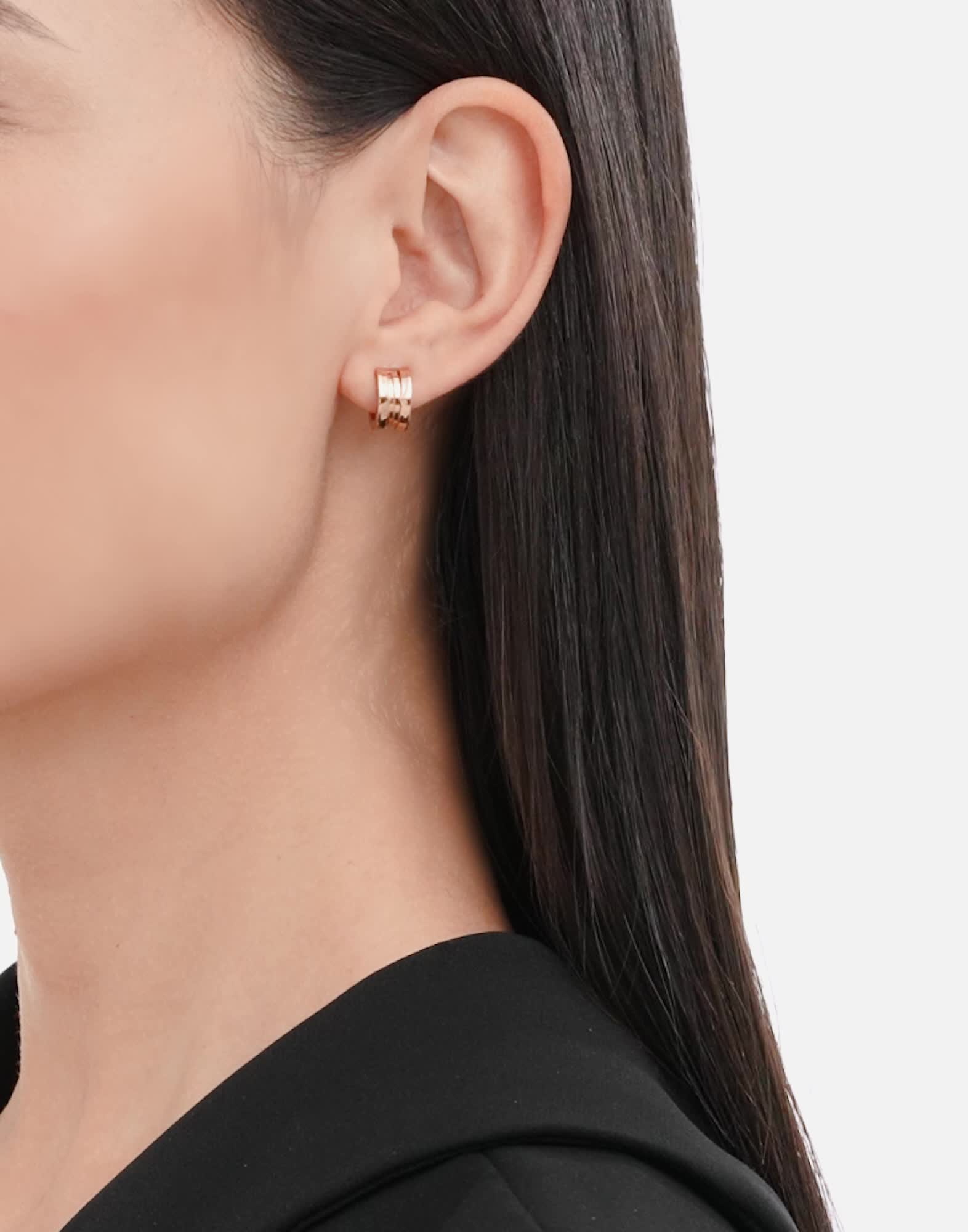 B.zero1 Single Earring Rose Gold 362342 | Earrings | Bvlgari B.zero1 Single Earring Rose Gold 362342 | Earrings | Bvlgari